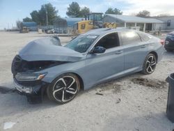 Honda salvage cars for sale: 2022 Honda Accord Sport