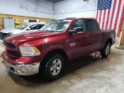 Salvage cars for sale from Copart Kincheloe, MI: 2016 Dodge RAM 1500 SLT