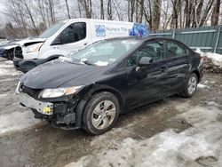 Honda Civic salvage cars for sale: 2013 Honda Civic LX