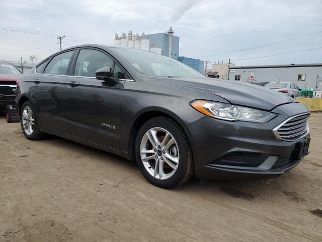 2018 Ford Fusion SE Hybrid