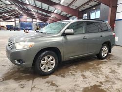 Salvage cars for sale at East Granby, CT auction: 2008 Toyota Highlander