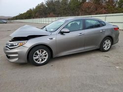 Salvage cars for sale from Copart Brookhaven, NY: 2018 KIA Optima LX
