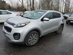 KIA salvage cars for sale: 2017 KIA Sportage EX