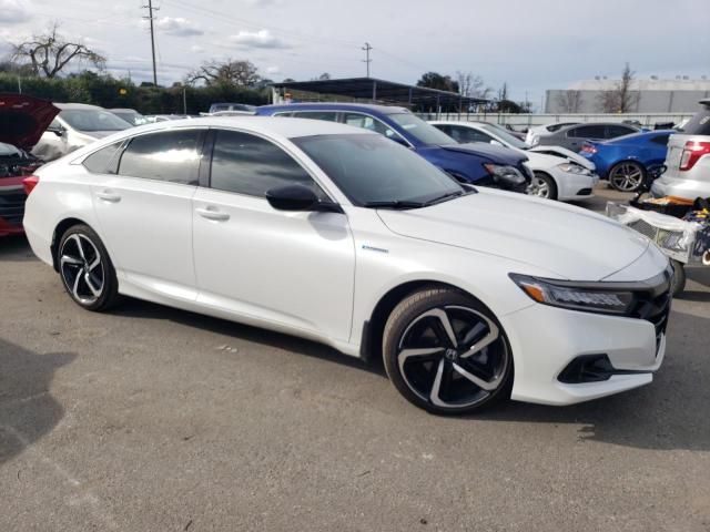 2022 Honda Accord Hybrid Sport