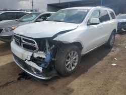Vehiculos salvage en venta de Copart Colorado Springs, CO: 2018 Dodge Durango SXT