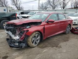 Salvage cars for sale at Moraine, OH auction: 2019 Honda Accord EX