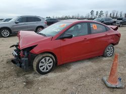 Salvage cars for sale at Houston, TX auction: 2017 Hyundai Accent SE