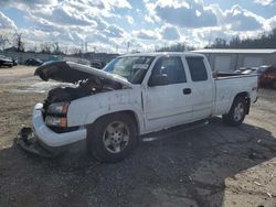 Salvage trucks for sale at West Mifflin, PA auction: 2007 Chevrolet Silverado K1500 Classic