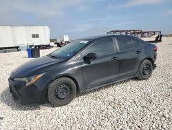 Salvage cars for sale at New Braunfels, TX auction: 2020 Toyota Corolla L