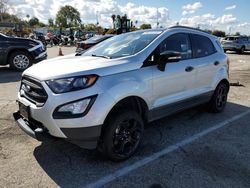 Vehiculos salvage en venta de Copart Van Nuys, CA: 2021 Ford Ecosport SES