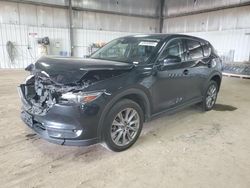 Salvage cars for sale at Des Moines, IA auction: 2019 Mazda CX-5 Grand Touring