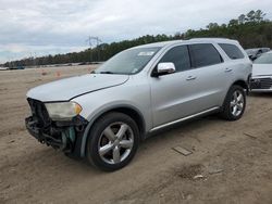 Salvage cars for sale from Copart Greenwell Springs, LA: 2011 Dodge Durango Citadel