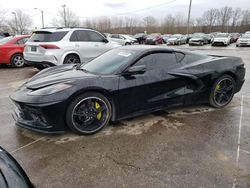 Salvage cars for sale at Louisville, KY auction: 2022 Chevrolet Corvette S