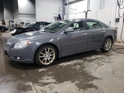 Chevrolet salvage cars for sale: 2008 Chevrolet Malibu LTZ