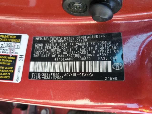 2009 Toyota Camry Base