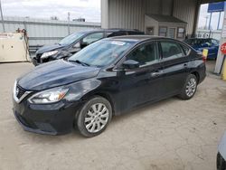 Nissan Sentra S Vehiculos salvage en venta: 2017 Nissan Sentra S