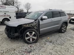 Salvage cars for sale from Copart Cicero, IN: 2015 Jeep Grand Cherokee Limited