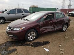 Honda Civic Vehiculos salvage en venta: 2013 Honda Civic LX