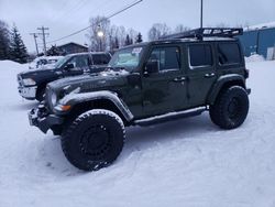 Salvage cars for sale from Copart Anchorage, AK: 2023 Jeep Wrangler Sahara 4XE
