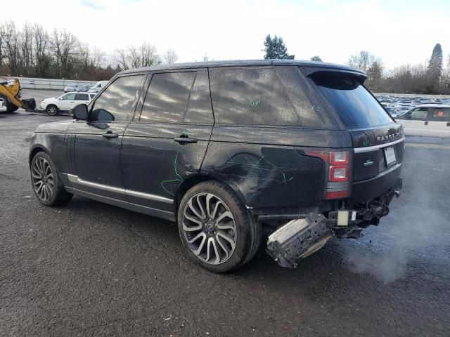 2016 Land Rover Range Rover Supercharged