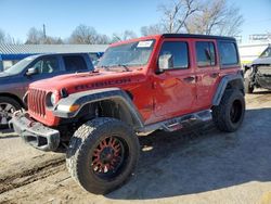 Salvage cars for sale from Copart Wichita, KS: 2018 Jeep Wrangler Unlimited Rubicon