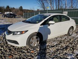 2014 Honda Civic LX en venta en Candia, NH