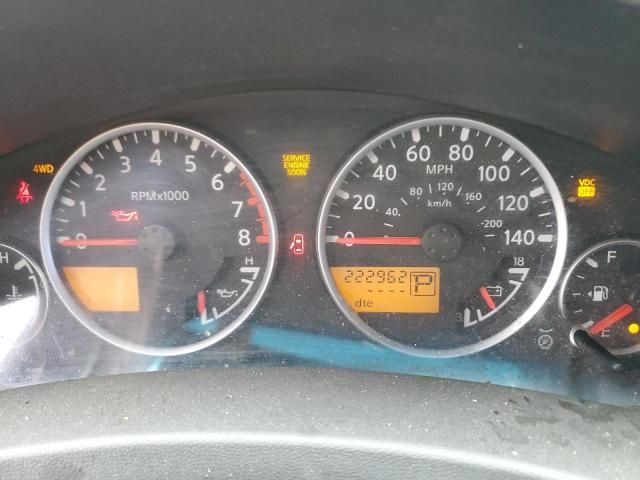 2005 Nissan Xterra OFF Road