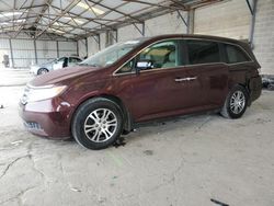 Salvage cars for sale from Copart Cartersville, GA: 2012 Honda Odyssey EXL