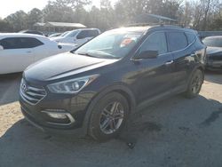 Salvage cars for sale from Copart Savannah, GA: 2017 Hyundai Santa FE Sport