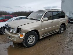 Salvage cars for sale at Windsor, NJ auction: 1998 Lexus LX 470