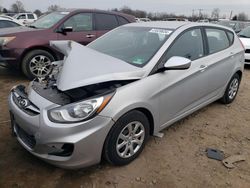Salvage cars for sale from Copart Hillsborough, NJ: 2012 Hyundai Accent GLS