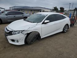 Honda Civic lx salvage cars for sale: 2018 Honda Civic LX