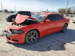 Salvage cars for sale at Oklahoma City, OK auction: 2015 Dodge Charger SXT