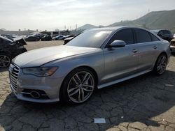 Salvage cars for sale from Copart Colton, CA: 2016 Audi A6 Premium Plus