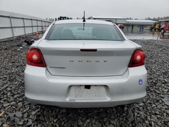 2012 Dodge Avenger SE