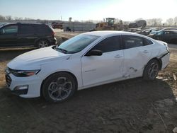 Chevrolet Malibu salvage cars for sale: 2019 Chevrolet Malibu RS