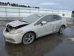 Salvage cars for sale at Windham, ME auction: 2015 Honda Civic SE