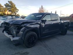 Toyota salvage cars for sale: 2022 Toyota Tundra Crewmax Limited