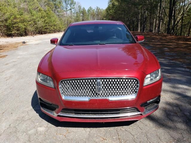 2017 Lincoln Continental Select