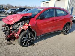 Salvage cars for sale at Duryea, PA auction: 2019 Honda HR-V Sport