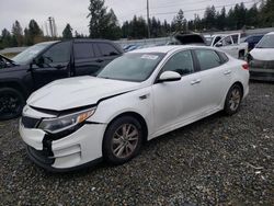 KIA Optima LX salvage cars for sale: 2018 KIA Optima LX