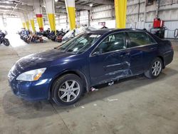 Salvage cars for sale from Copart Woodburn, OR: 2007 Honda Accord EX