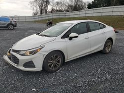 Salvage cars for sale at Gastonia, NC auction: 2019 Chevrolet Cruze LT