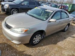 Salvage cars for sale from Copart Cahokia Heights, IL: 2004 Toyota Camry LE