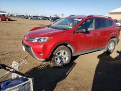 Salvage cars for sale at Brighton, CO auction: 2013 Toyota Rav4 LE