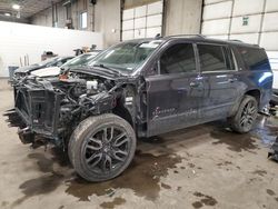 Salvage cars for sale from Copart Blaine, MN: 2015 Chevrolet Suburban K1500 LTZ