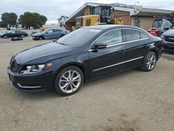 Salvage cars for sale from Copart Hayward, CA: 2016 Volkswagen CC Base