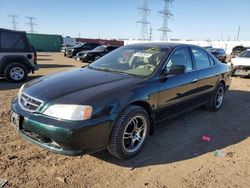 Acura salvage cars for sale: 2001 Acura 3.2TL