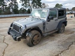 Jeep Wrangler Sport salvage cars for sale: 2016 Jeep Wrangler Sport