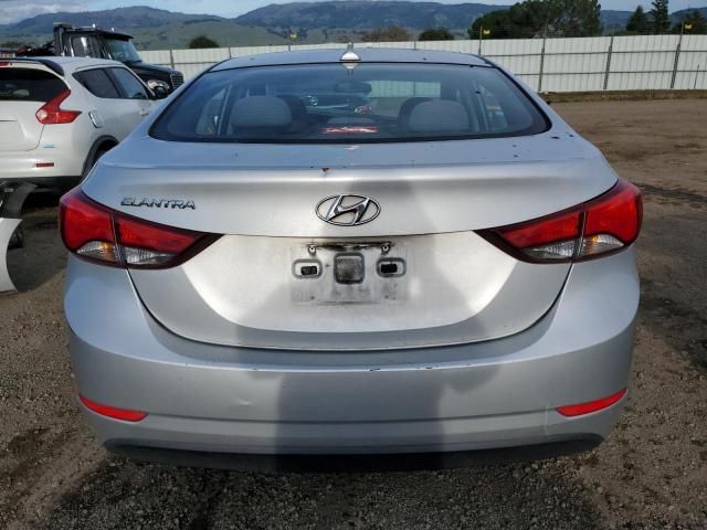 2016 Hyundai Elantra SE